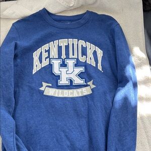 Kentucky Wildcats Kids Blue Long Sleeve Shirt